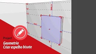 Project  Geometria  Criar espelho bisote [upl. by Lenoj20]