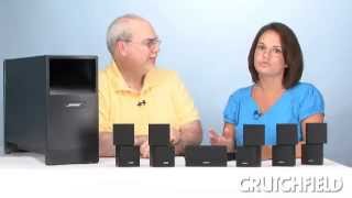 Bose Acoustimass Surround Sound Speaker Systems  Crutchfield Video [upl. by Notneiuq750]