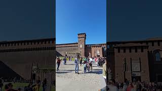 Castello Sforzesco  Milan Italy  02112024 [upl. by Ayal]