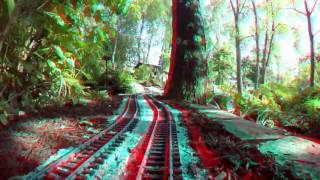 Fox Creek RR  3D Anaglyph POV RedCyan [upl. by Crofoot]