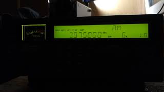 3975 KHz quotAM Shortwave Radioquot 1kW [upl. by Lajib]