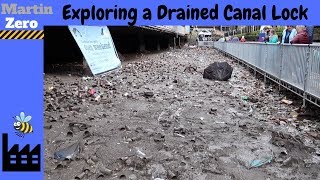 Exploring a Drained Canal Lock [upl. by Mellen]