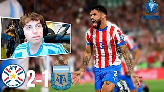 DAVOO XENEIZE REACCIONA AL PARTIDO DE ARGENTINA 1  2 PARAGUAY  ELIMINATORIAS MUNDIAL 2026 [upl. by Sidras]