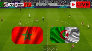 🔴محاكاة  لمباراة المغرب ضد الجزائر  تصفيات الام الافريقية 2025 PES21 [upl. by Melquist65]