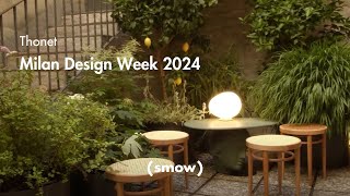 Thonet  Milan Design Week 2024  smow [upl. by Ahsinik]