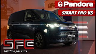 VW T7  Alarmanlage mit Glasbruchsensor von PANDORA [upl. by Thurlough404]