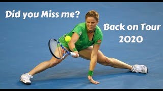 Kim Clijsters Best Points  Back On Tour 2020 [upl. by Esilegna319]