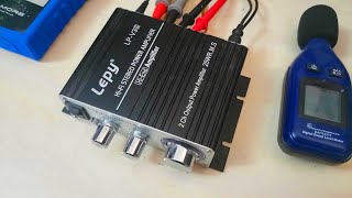 Lepy LPV3s Amplifier Review and Objective Performance [upl. by Notsuj]