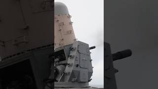 Phalanx CIWS in Action Fires 75 Rounds Per Seconds [upl. by Leiuqese921]