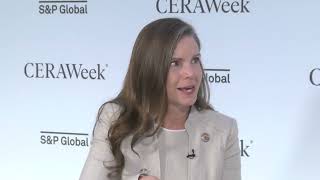 CERAWeek  Executive Interview with Meg Gentle [upl. by Eeltrebor]