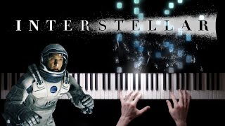 Interstellar Main Theme Hans Zimmer  BEAUTIFUL Piano Version [upl. by Shimkus]