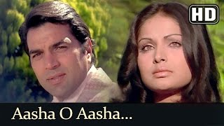 Aasha O Aasha HD  Blackmail 1973 Song  Rakhee Gulzar  Dharmendra  Lata Mangeshkar [upl. by Adlesirc]