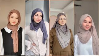 Hijab tutorial for collage girls modest hijab ideas [upl. by Astraea]