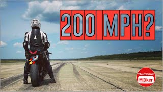 How fast is a Derestricted Kawasaki Ninja ZX14R [upl. by Assirram]