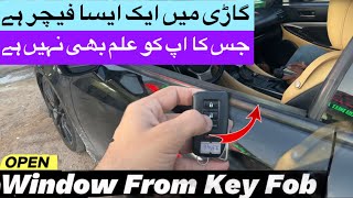 Program LexusToyota Key Fob To OpenClose Power Windows [upl. by Birdella]