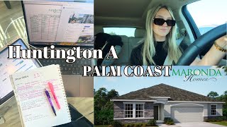 Huntington A Floorplan in Palm Coast  PreConstruction and FCAR Meeting  Natalie Nicole [upl. by Quartis134]