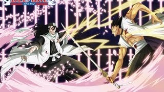 Kuchiki Byakuya vs Zaraki Kenpachi [upl. by Drue933]