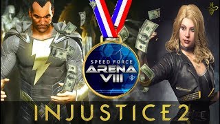 THE FIRST GEAR ABILITY TOURNAMENT Speed Force Arena 8 Full Injustice 2 Gear Ability Tournament [upl. by Rodriguez595]