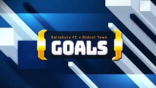 Salisbury FC V Didcot Town goals [upl. by Lazes]