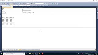 Tybsc it aspnet practical 8  Mumbai university [upl. by Hobie]