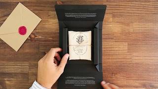 Slim wallet  Unboxing experience  Cafe Leather [upl. by Setsero885]