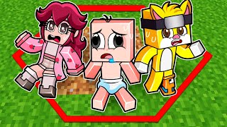 ¡El ULTIMO en Salir del CIRCULO GANA 100000 en Minecraft  😱📦 BEBÉ NOOB y los Bebecitos [upl. by Cuttie]