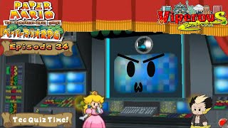 Viperous 🐍 VTuberEN Paper Mario The Thousand Year Door ペーパーマリオＲＰＧ episode 34 Tec Quiz time [upl. by Tocci96]