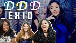 EXID DDD MV REACTION  TIPSY KPOP [upl. by Vaules700]