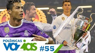 CRISTIANO RONALDO É O MELHOR DO MUNDO EM 2017  POLÊMICAS VAZIAS 55 [upl. by Aihsyt]