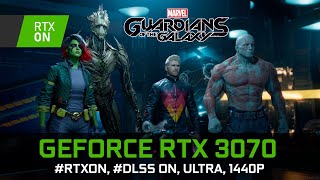 Marvels Guardians of the Galaxy  RTX 3070  1440p Ultra RTX ON DLSS ON [upl. by Artinad400]