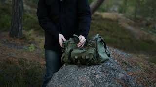 Saxon Holdall Väska  35ltr  Olive  Militärväska [upl. by Ogdan291]