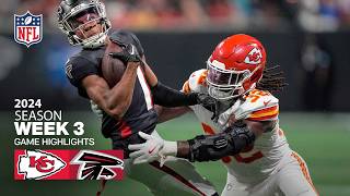 Kansas City Chiefs vs Atlanta Falcons Game Highlights  NFL 2024 Week 3 [upl. by Rudwik342]