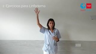 Hospital Infanta Sofía  Ejercicios para linfedema de miembro superior [upl. by Ppik]