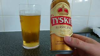 Tyskie klasyczne beer review [upl. by Monie]