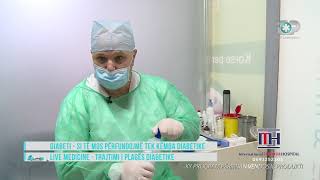 Hipokrati Live Medicine  Mjekimi i plagës Diabetike 28 Mars 2020 [upl. by Huberty]