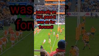 NO TRY 🚫 Forward Pass 🏉 Wallabies vs Georgia 20724 🦘 [upl. by Aikenahs621]