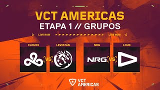 VCT Americas  Etapa 1 Dia 1 [upl. by Esiuol]