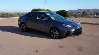 2017 Toyota Corolla SE 6 Speed Manual Exterior Interior Overview [upl. by Buford655]