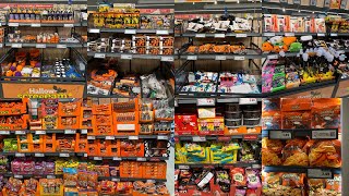 LIDL HALLOWEEN DECORS COSTUMES SWEETS amp PARTY FOOD COLLECTION 2024  LIDL HAUL  TRAVELANDSHOP [upl. by Pinzler]