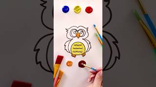 Paint and Learn Colors kids kidslearning kidsactivities painting educationalplay sensoryplay [upl. by Quintina382]