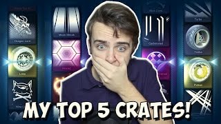 TOP 5 BEST ROCKET LEAGUE CRATE OPENINGS DECEMBER  PAINTED EXOTICS AND MYSTERY UNIVERSAL DECALS [upl. by Pickering48]