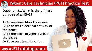 Patient Care Technician PCT Practice Test  CNA amp PCT Exam Prep [upl. by Cornwall]