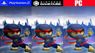 INinja 2003 PS2 vs Gamecube vs PC comparison [upl. by Aicilanna202]