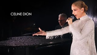 Celine Dion  Lhymne a Lamour Live at Paris 2024 Proshot with Audience amp the Eiffel Tower [upl. by Eriuqs]