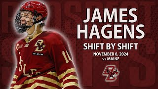 James Hagens vs Maine  Nov 8 2024 [upl. by Sherar]