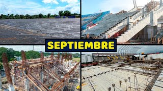 ACTUALIZACIÓN SEPTIEMBRE  Así avanzan los NUEVOS ESTADIOS y REMODELACIONES en CENTROAMÉRICA [upl. by Hayse]