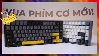 Phím Cơ Nhôm CNC Wireless Full Foam LED RGB Rẻ Nhất Hệ Mặt Trời  Dark Alien R83 [upl. by Alyahsat]