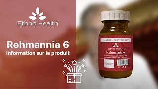 Rehmannia 6  Information sur le produit  ETHNO HEALTH [upl. by Ojillib]