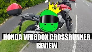 HONDA VFR800 X 2015 CROSSRUNNER REVIEW [upl. by Kcaj591]