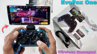 Amkette EvoFox One Universal Bluetooth Gamepad unboxing and gaming [upl. by Atteinotna]